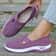 Simple Womens Summer Shoes Solid Color Mom Shoes Lightweight Casual Sneakers 12