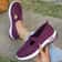 Simple Womens Summer Shoes Solid Color Mom Shoes Lightweight Casual Sneakers 16