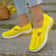 Simple Womens Summer Shoes Solid Color Mom Shoes Lightweight Casual Sneakers 17