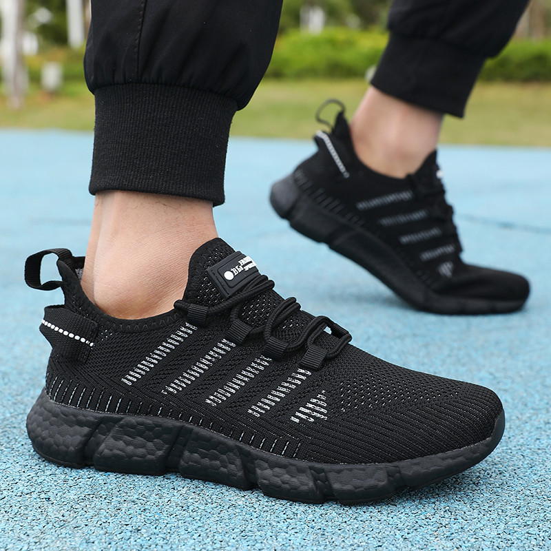 Mens Soft Soled Mesh Running Shoes Breathable Summer Casual Trainers For Comfort Style  Versatile O 6