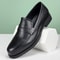 Elegant Mens Formal Leather Oxford Loafers British Style Round Toe NonSlip Business Dress Wedding O 6