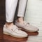 Mens Genuine Suede Leather Loafers Classic British Tassel Moccasins Fashion Casual Driving Shoes F 2