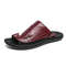 Stylish Mens Leather Sandals For Summer Business Soft NonSlip Comfortable Casual Outdoor Beach Shoe 7