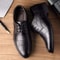 Luxury Classic Mens Leather Shoes British Style Autumn Dress Shoes Comfort Casual Business Wedding 3