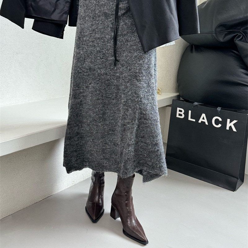 Elegant High Heel Pointed Toe Women Ankle Boots Slim Short Booties For Autumn Winter Ladies 5