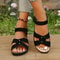 Comfortable NonSlip Women Wedge Sandals Fashion Summer Platform Beach Walking Sandals For Casual Ev 2