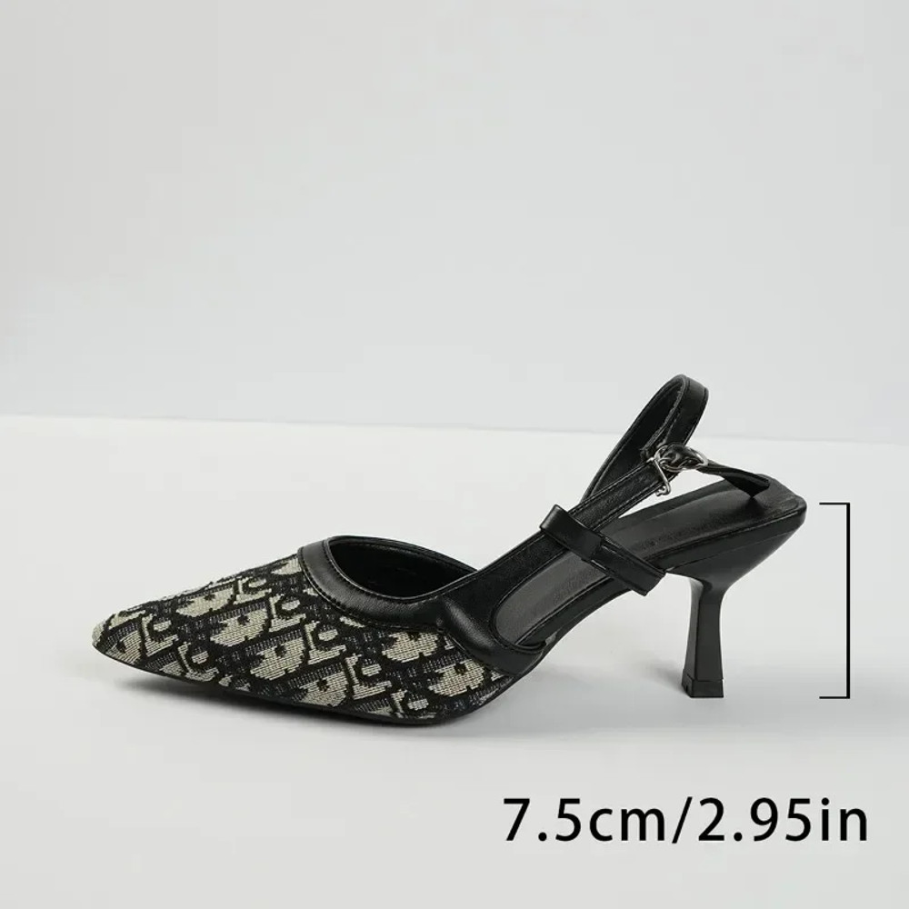 Elegant Luxury Womens Sandals HighQuality Fashion Brand Summer High Heels For Comfortable Stylish O 5