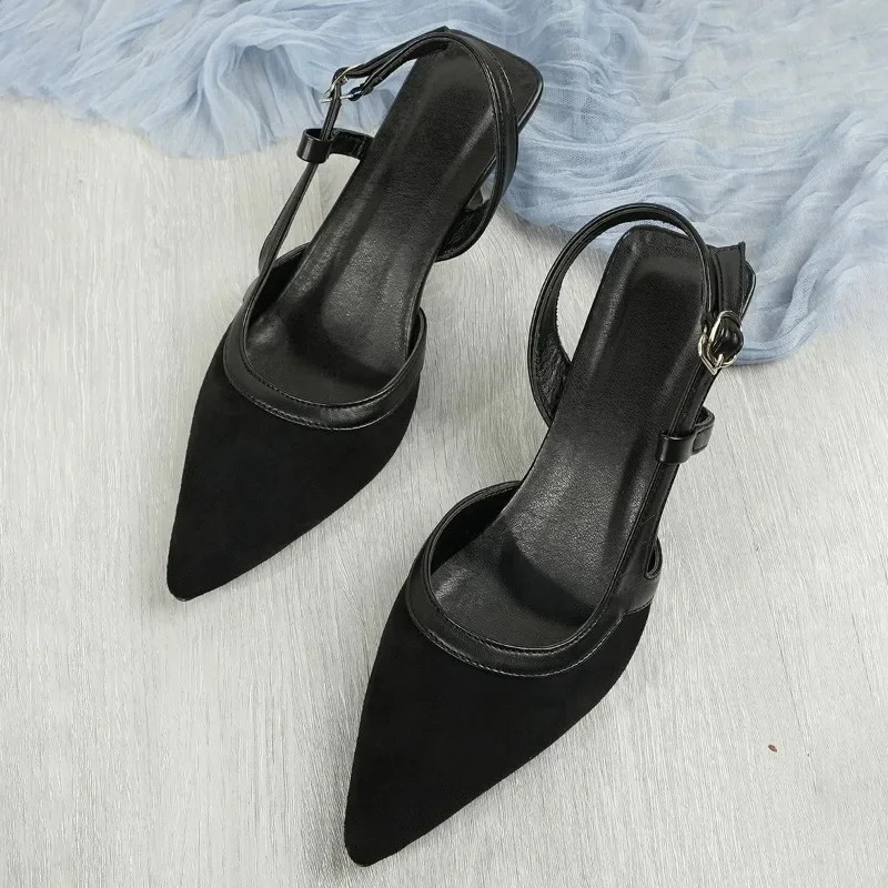 Elegant Luxury Womens Sandals HighQuality Fashion Brand Summer High Heels For Comfortable Stylish O 0