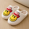 Warm Plush Cartoon Slippers for Women, Fluffy Designer Winter Home Fuzzy Fur Slides with Cozy Platform Comfort