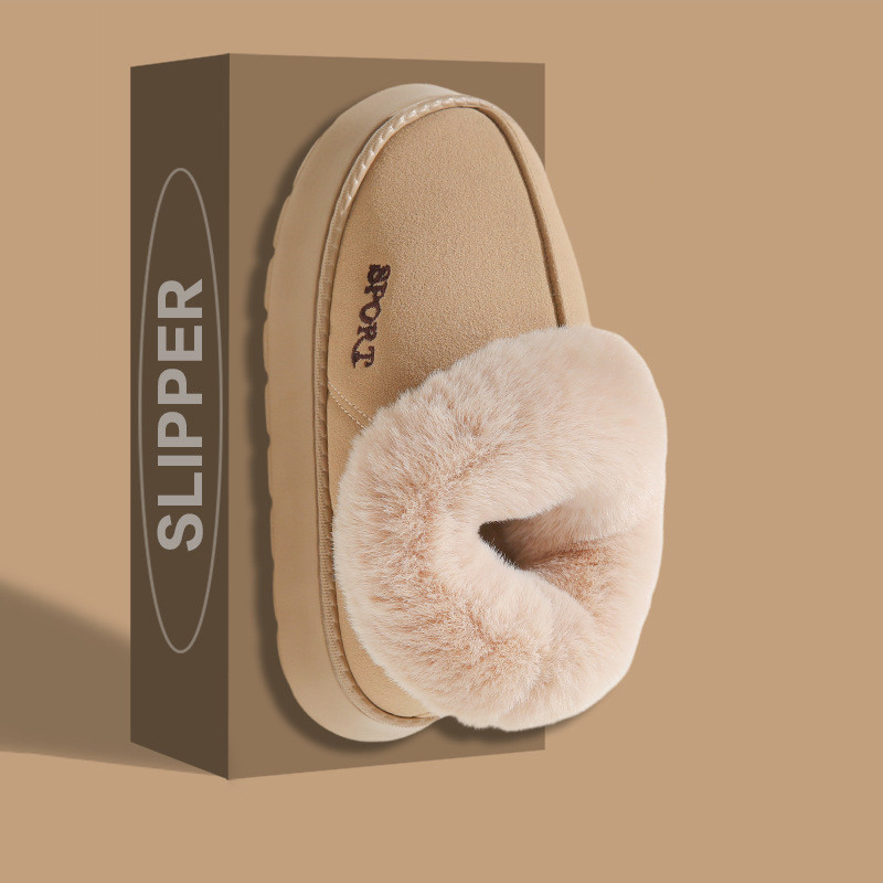 Luxury Fluffy Womens Slippers Plush Designer Ankle Boots Cozy Indoor Fuzzy Fur Winter Shoes For Wo 4