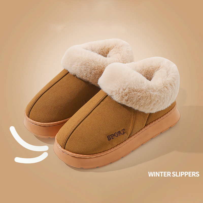 Luxury Fluffy Womens Slippers Plush Designer Ankle Boots Cozy Indoor Fuzzy Fur Winter Shoes For Wo 3