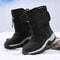 Waterproof Brand Winter Shoes Warm Plush Snow Boots NonSlip Outdoor Hiking Work Ankle Boots For Wi 4