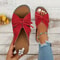 Chic Womens Sandals Sweet Summer Shoes Woman Heels Sandals Comfortable Summer Slippers Heeled Foot 6