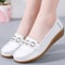 Leather Woman Shoes Soft Low Heels Flat Shoes For Women Casual Elegant Heel Flats Comfortable Femal 1