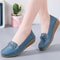 Leather Woman Shoes Soft Low Heels Flat Shoes For Women Casual Elegant Heel Flats Comfortable Femal 2