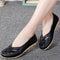Premium Casual Leather Soft Womens Loafers White Shoes Elegant Flats Footwear Female Lightweight C 1