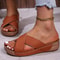 Fashion Womens Sandals Lightweight Summer Wedges Heels Slippers Comfortable Heeled Footwear Sandal 1