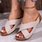 Fashion Womens Sandals Lightweight Summer Wedges Heels Slippers Comfortable Heeled Footwear Sandal 2