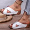Fashion Womens Sandals Lightweight Summer Wedges Heels Slippers Comfortable Heeled Footwear Sandal 6