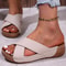 Fashion Womens Sandals Lightweight Summer Wedges Heels Slippers Comfortable Heeled Footwear Sandal 7
