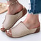 Womens Summer Sandals New Soft Heeled Slippers Wedge Heels Low Platform Shoes For Women 0