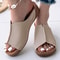 Womens Summer Sandals New Soft Heeled Slippers Wedge Heels Low Platform Shoes For Women 8