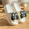 Premium Trendy Cartoon Designer Summer Sandals Casual Womens Slippers For Home Bathroom Platform Be 5