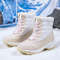 Warm Fur Womens Boots Snow Platform Shoes Lightweight Ankle Winter Boots For Women Cozy Stylish  Du 0