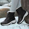 Warm Fur Womens Boots Snow Platform Shoes Lightweight Ankle Winter Boots For Women Cozy Stylish  Du 1
