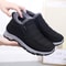 Waterproof Womens Boots Slip On Winter Snow Shoes With Plush Lining Casual Ankle Botas For Women 4