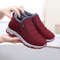 Waterproof Womens Boots, Slip On Winter Snow Shoes with Plush Lining, Casual Ankle Botas for Women