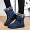 Waterproof Winter Boots For Women Long Plush Faux Fur Snow Boots Warm Cotton Platform Shoes For St 3
