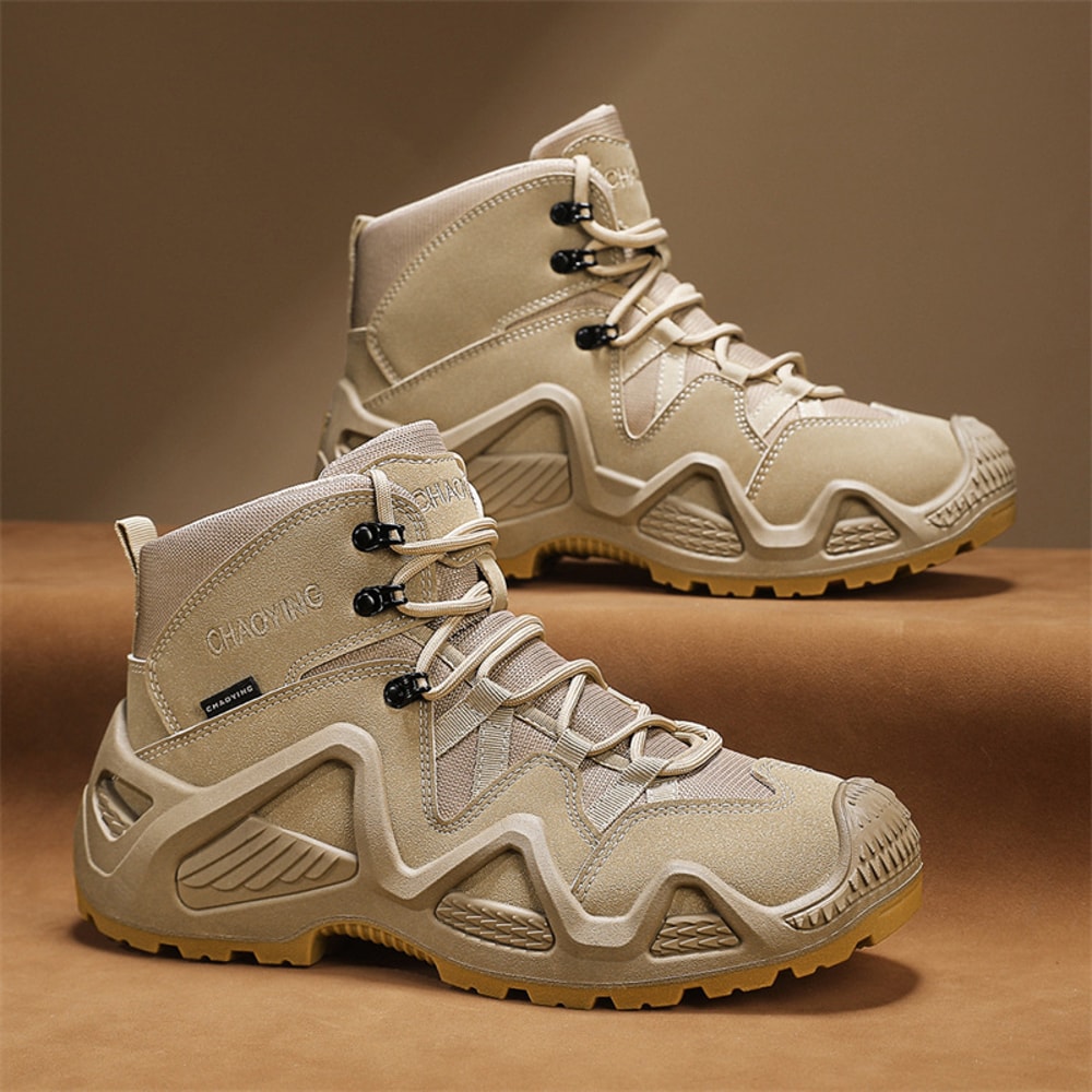 Durable Men Tactical Boots Military Desert Army Boots Waterproof Work Hiking Shoes For Outdoor Use 3
