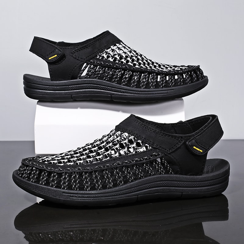 HighQuality Mens Summer Sandals HandWoven Designer Casual Outdoor Waders Fashion Beach Sandals 2