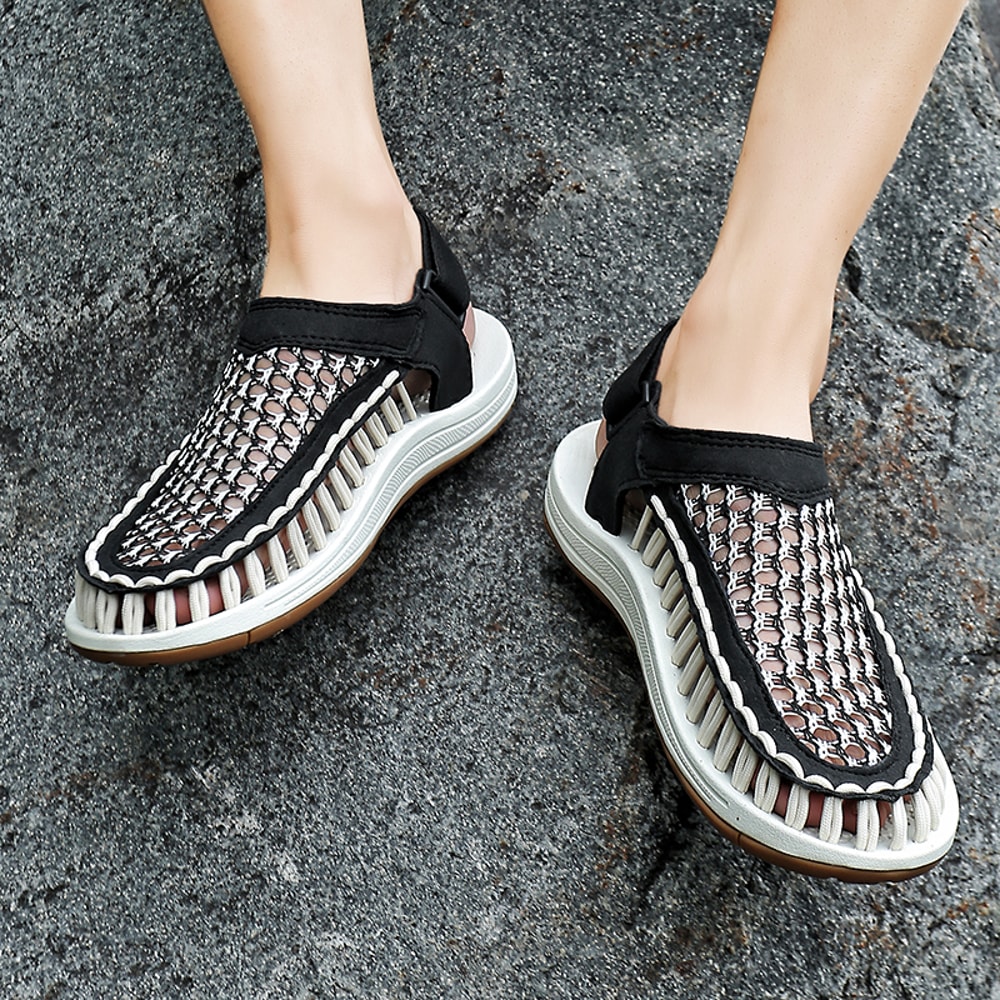 HighQuality Mens Summer Sandals HandWoven Designer Casual Outdoor Waders Fashion Beach Sandals 5