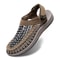 HighQuality Mens Summer Sandals HandWoven Designer Casual Outdoor Waders Fashion Beach Sandals 9