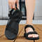 Mens Black Outdoor Arch Support Sandals Lightweight AntiSlip Casual Sports Sandals For Summer Walki 2