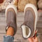 Womens Winter Down Cloth Snow Boots NonSlip Thick Bottom FleeceLined Soft Cotton Shoes For Cold Wea 2