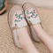 Summer Breathable Embroidered Womens Casual Canvas Shoes Comfortable Flat Shoes For Daily Walking 2