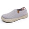 New Womens Breathable Soft Soled Walking Shoes, Lightweight Casual Sports Flats for Outdoor Travel, Boating & Everyday