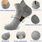 Sports Running And Basketball Socks New Fitness Flight Short Tube Design With Towel Bottom Solid Bl 4