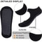 Womens Cotton Backless NonSlip Yoga Socks For Pilates Dance Gym Breathable Barefoot Workout Slippe 3