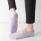 Professional Non-Slip Pilates Socks, Large Size Backless Breathable Yoga Socks for Women