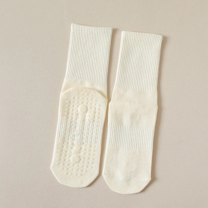 Professional NonSlip Pilates Socks For Women Breathable Cotton Yoga Socks For Gym Dance And Fitness 7