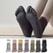 Professional Five Toes Yoga Socks Womens Breathable NonSlip Cotton Pilates Workout Socks 1