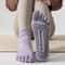 Professional Five Toes Yoga Socks Womens Breathable NonSlip Cotton Pilates Workout Socks 2