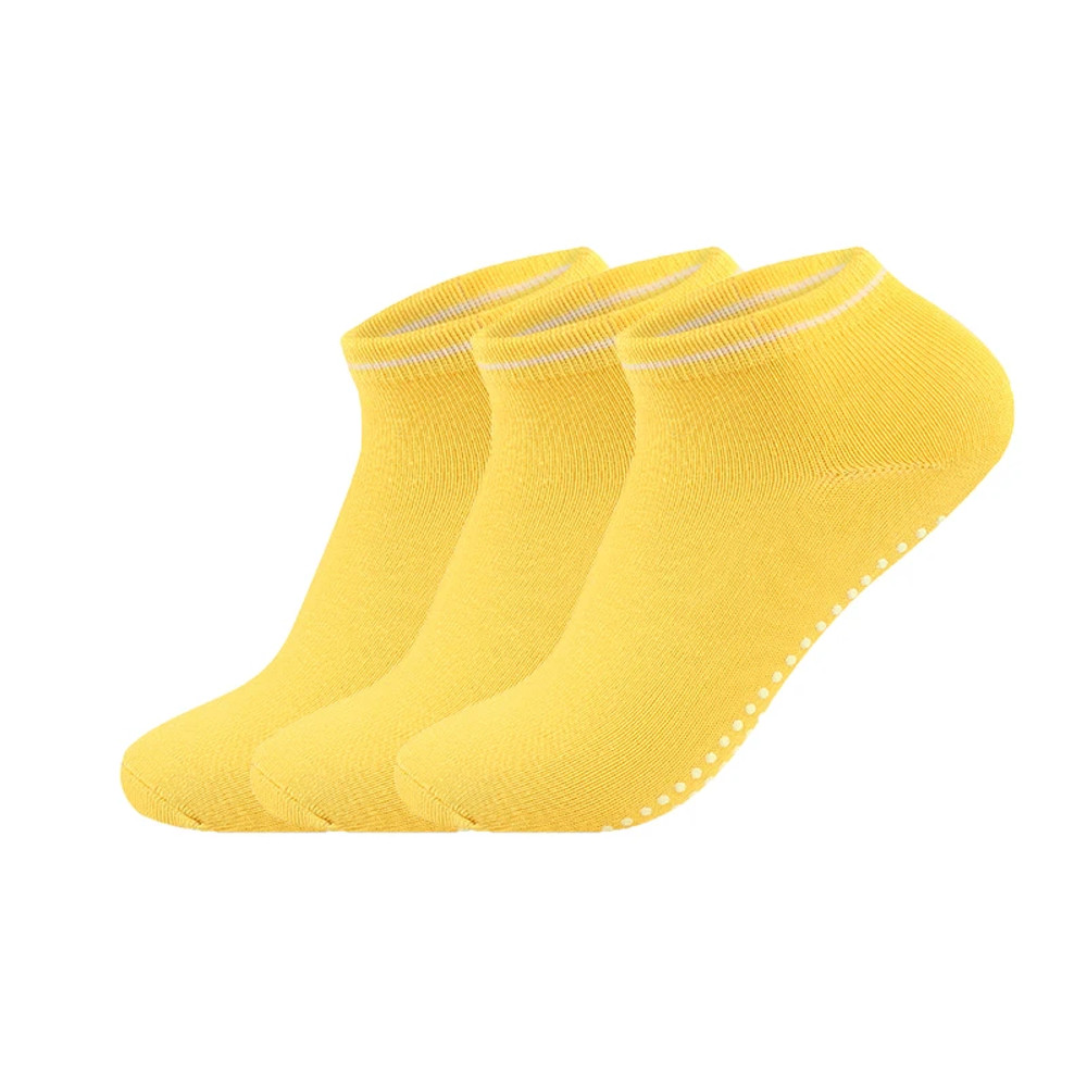 Womens Yoga Socks With NonSlip Grips Straps Cotton Bandage Pilates Barre Dance Socks For Barefoot 10