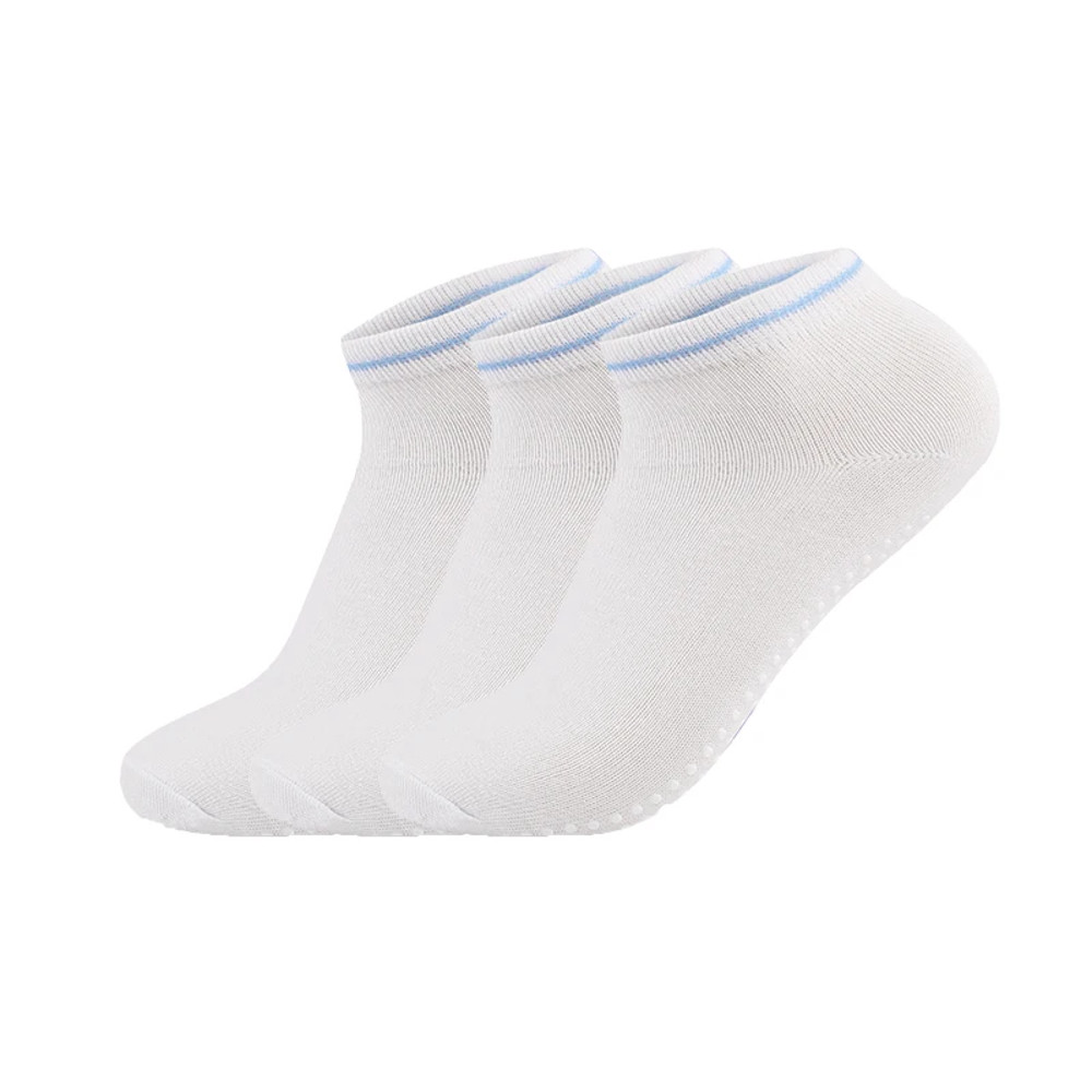 Womens Yoga Socks With NonSlip Grips Straps Cotton Bandage Pilates Barre Dance Socks For Barefoot 5