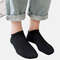 HighQuality Men Solid Black Ankle Socks Breathable Antibacterial Anti Odor Fashionable Versatile Ca 3