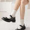 Breathable Ruffle Socks For Women Middle Tube Short Ankle Black  White Set For Spring And Autumn We 0
